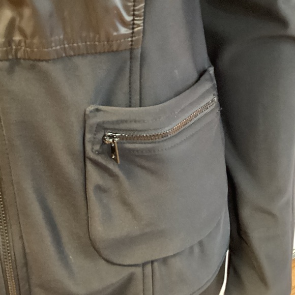 Marc Cain Women's Black Hooded Lightweight Jacket - Picture 4 of 10